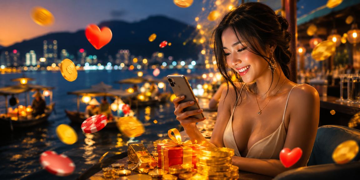 Hình ảnh người chơi truy cập nền tảng bằng điện thoại